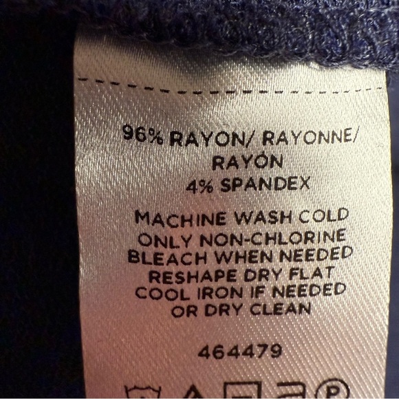 Loft outlet lounge line Blue Sleeveless Relaxed Tank Top XS NWT - Picture 2 of 7